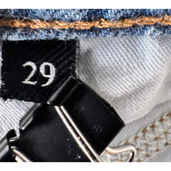 7 for all mankind Denim Wash Slimmy Straight Leg Jeans, 29 - Picture 9 of 16